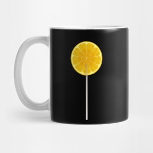 Lemon Slice Lollipop Mug